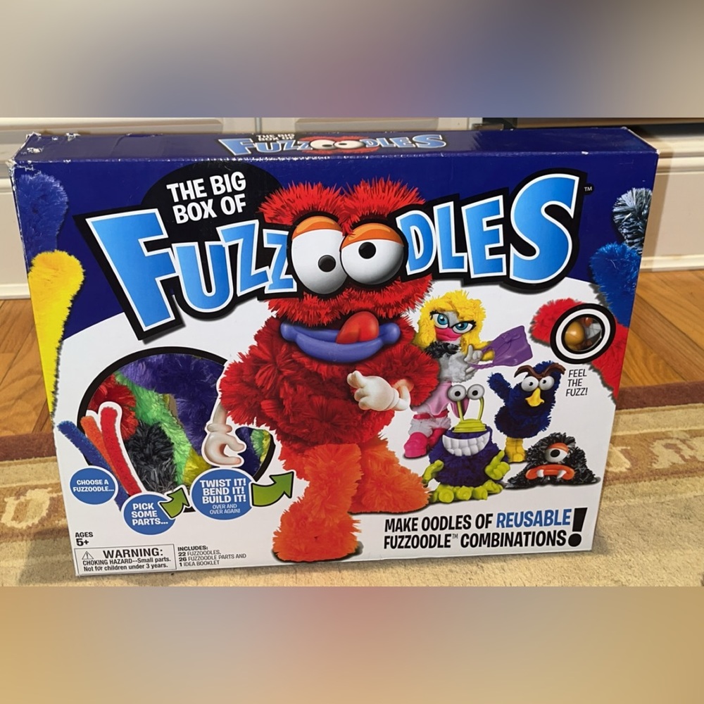 FUZZOODLES The Big box of Fluffy Friends Craft Create Kit retail $130